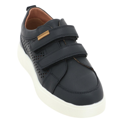 Полуботинки школьные Baden KAH009-060 чёрный 01